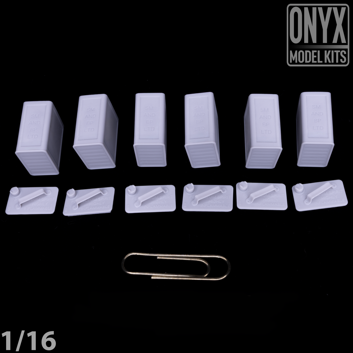 1/16 British 2 Gallon “Flimsy” Cans