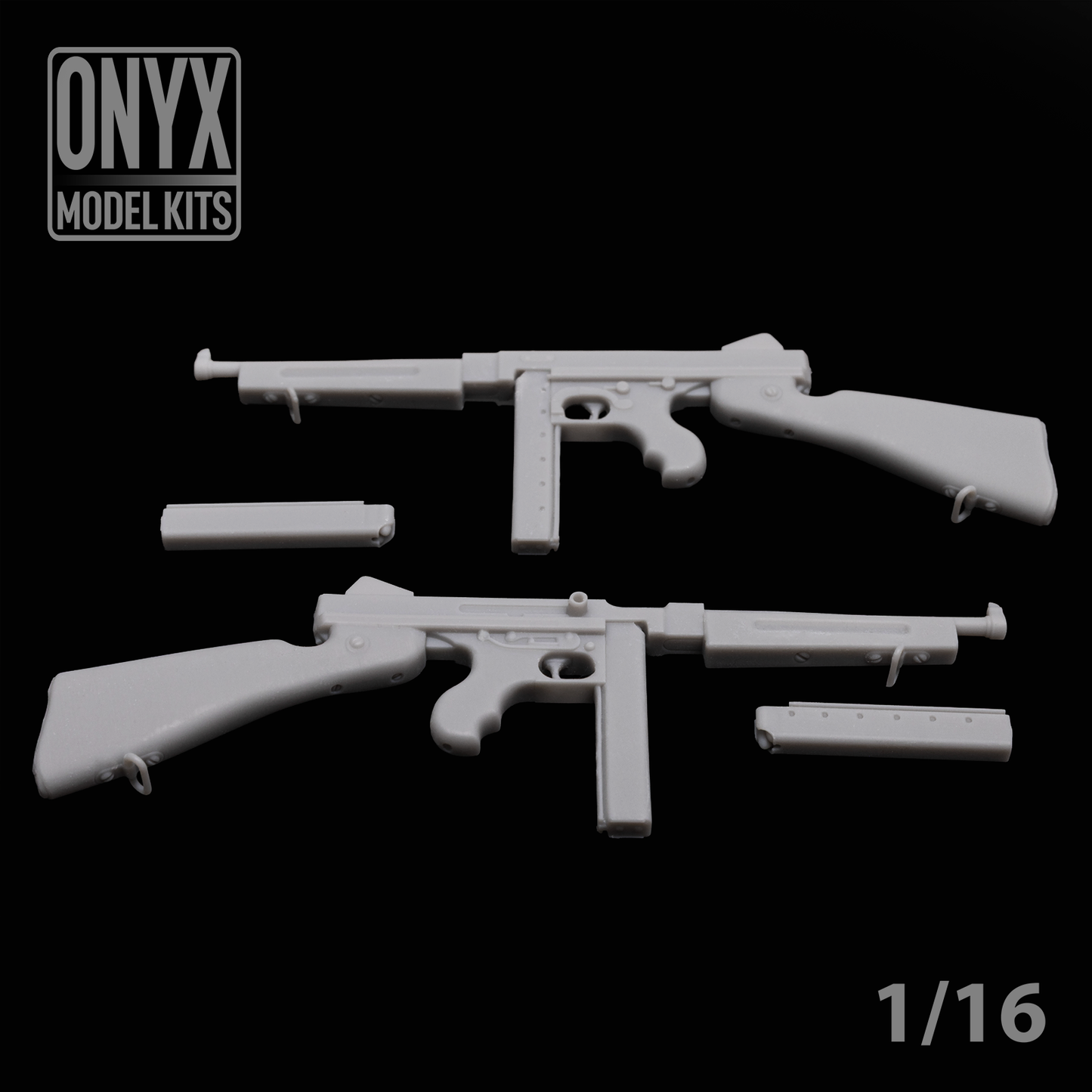 1/16 - Thompson M1A1 + Magazines