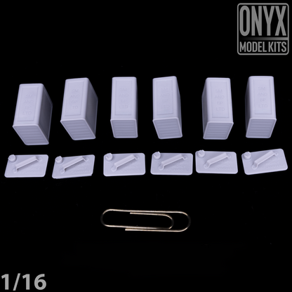 1/16 British 2 Gallon “Flimsy” Cans