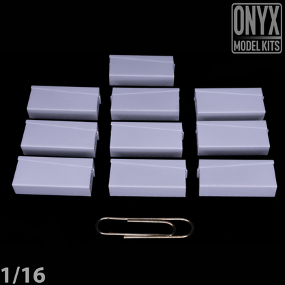 1/16 MG34 / MG42 Ammo Boxes Patronenkasten