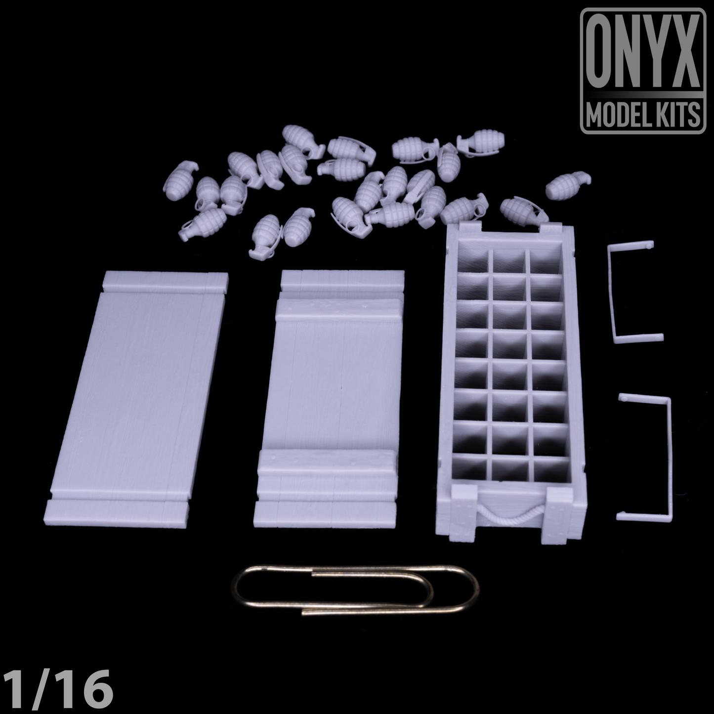 1/16 MK2 Grenade crate and MK2 Grenades