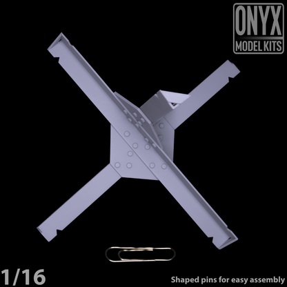 ONYX MODEL KITS | 1:16 | 1/16 | Czech Hedgehog(x1) Anti Tank Trap | WW2 | WWII |