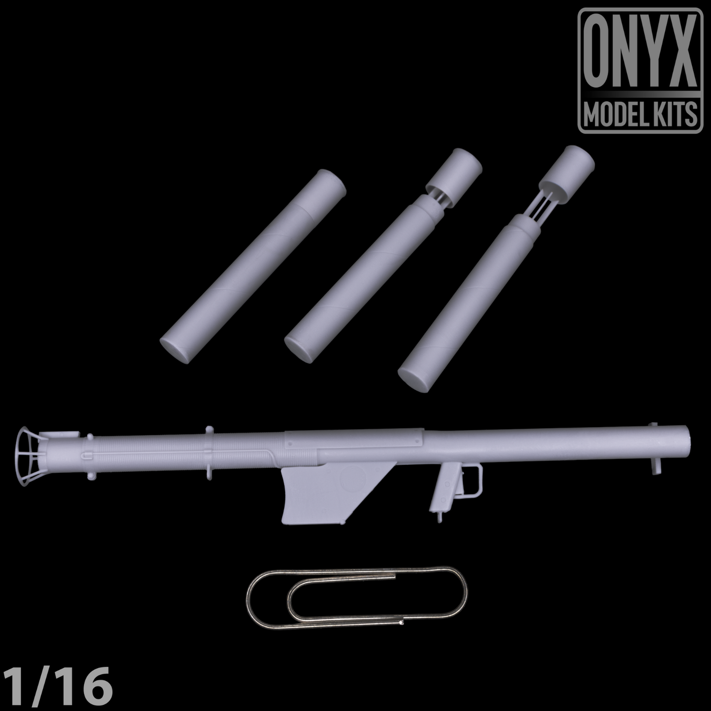 ONYX MODEL KITS | 1:16 | 1/16 | Bazooka (x1) + Rockets/cases(x3) | WW2 | WWII |