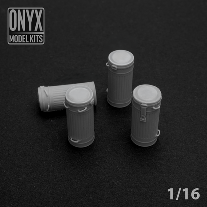 1/16 - German Gas Mask Containers
