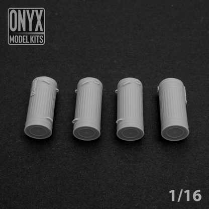 1/16 - German Gas Mask Containers