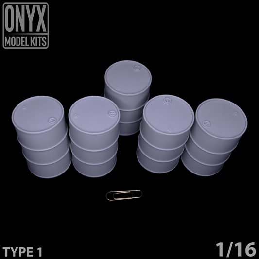 1/16 US Oil Drum Barrel