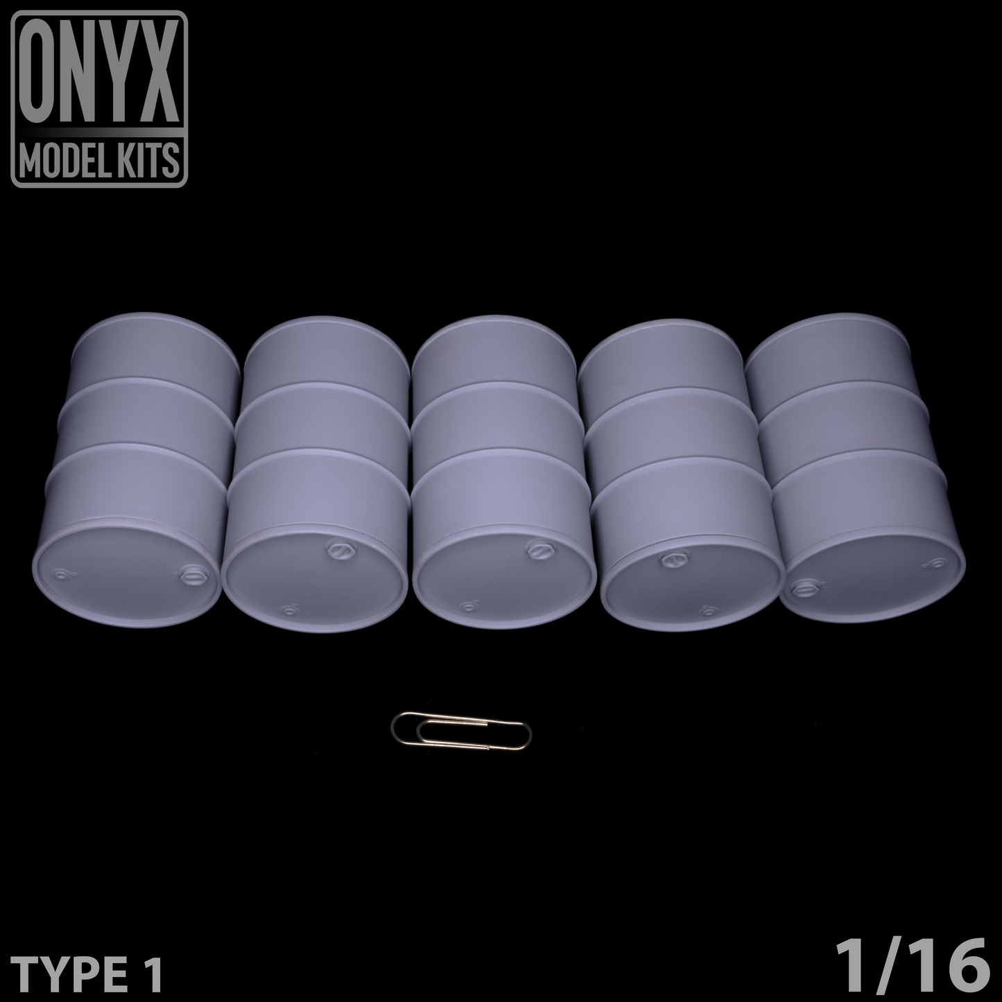 1/16 US Oil Drum Barrel