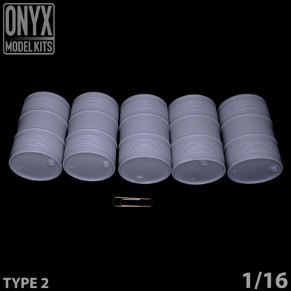 1/16 US Oil Drum Barrel
