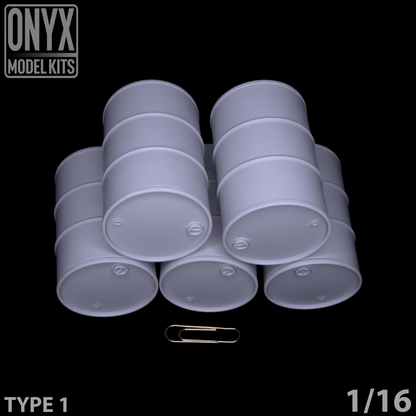 1/16 US Oil Drum Barrel