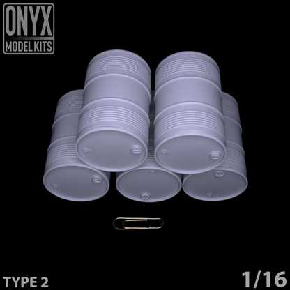 1/16 US Oil Drum Barrel