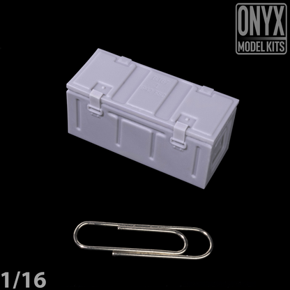 1/16 B167 Metal Crate with Gren tubes